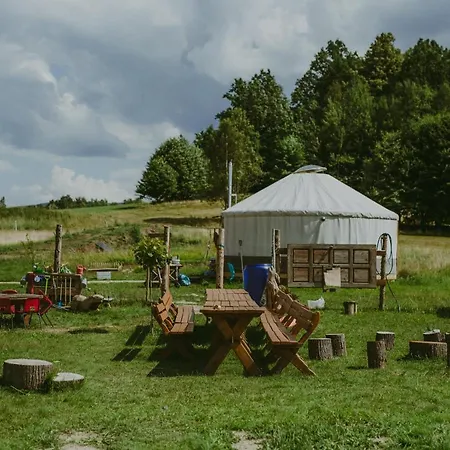 Szczere Pole Luxury tent Karpacz