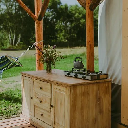 Szczere Pole Luxury tent Karpacz