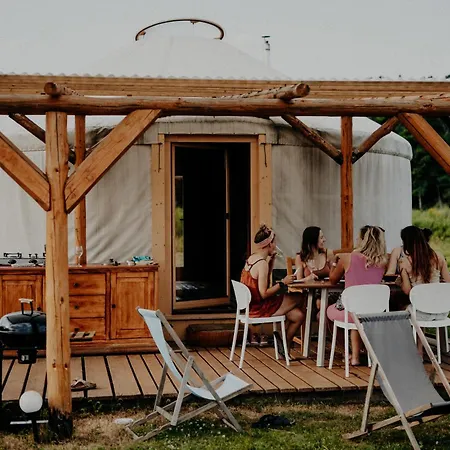Szczere Pole Luxury tent *